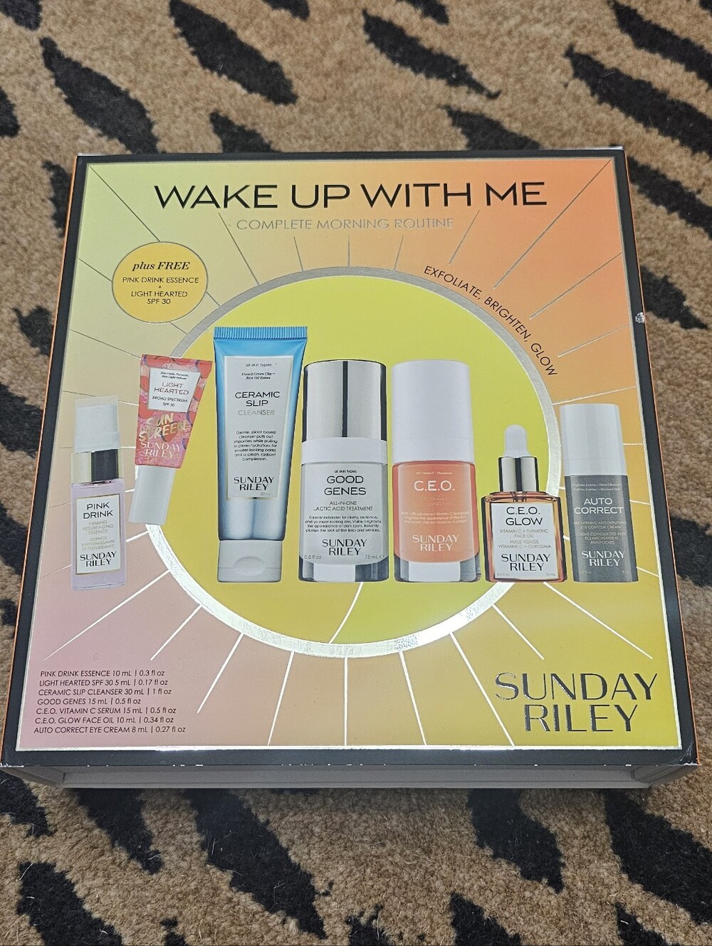 Sunday Riley Wake Up With Me Kit - Picture 1 of 3